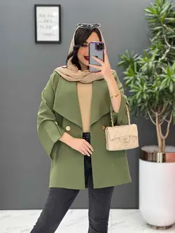 مانتو مازراتی آستین مثلثی کد 2608 موجود در فروشگاه ونوس مد