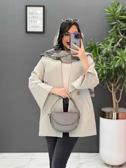 مانتو مازراتی آستین مثلثی کد 2608 موجود در فروشگاه ونوس مد