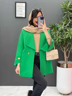 مانتو مازراتی آستین مثلثی کد 2608 موجود در فروشگاه ونوس مد