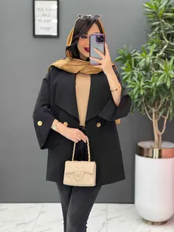 مانتو مازراتی آستین مثلثی کد 2608 موجود در فروشگاه ونوس مد