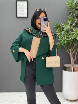 مانتو مازراتی آستین مثلثی کد 2608 موجود در فروشگاه ونوس مد