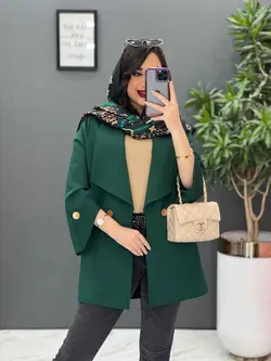 مانتو مازراتی آستین مثلثی کد 2608 موجود در فروشگاه ونوس مد