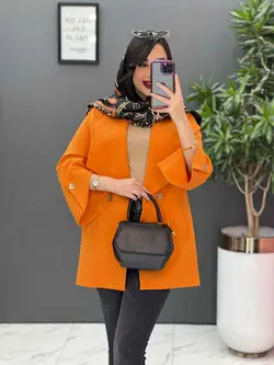 مانتو مازراتی آستین مثلثی کد 2608 موجود در فروشگاه ونوس مد