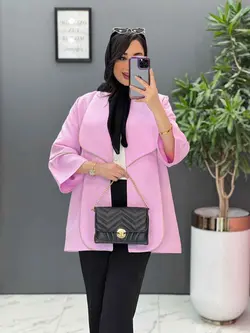 مانتو کتان لمه یقه دوبل کد 2639 در فروشگاه آنلاین ونوس مد