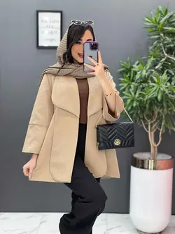 مانتو کتان لمه یقه دوبل کد 2639 در فروشگاه آنلاین ونوس مد