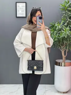 مانتو کتان لمه یقه دوبل کد 2639 در فروشگاه آنلاین ونوس مد