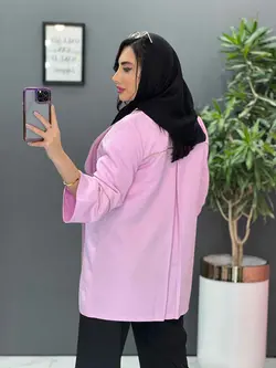 مانتو کتان لمه یقه دوبل کد 2639 در فروشگاه آنلاین ونوس مد