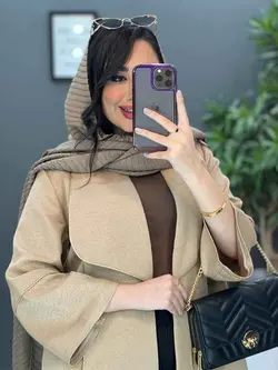 مانتو کتان لمه یقه دوبل کد 2639 در فروشگاه آنلاین ونوس مد