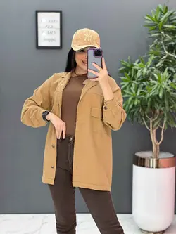 مانتو کتان زاپ دار جیب پاکتی کد 2646 در فروشگاه  ونوس مد