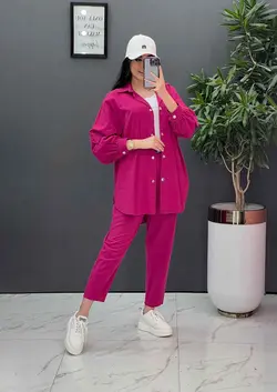 ست مانتو شلوار لنین کمربند Dior کد 2687 در فروشگاه ونوس مد