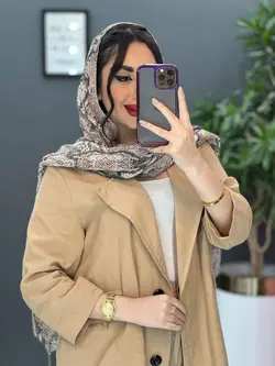 خرید آنلاین مانتو شلوار ست لنین دو دکمه کد2719 پوشاک ونوس مد