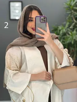 خرید آنلاین مانتو لنین پانچ مغزی دوزی کد 2743 پوشاک ونوس مد