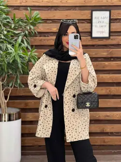 ست مانتو شلوار لنین طرحدار کد 2754 در فروشگاه آنلاین ونوس مد