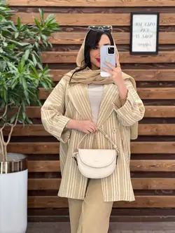 ست مانتو شلوار لنین طرحدار کد 2754 در فروشگاه آنلاین ونوس مد