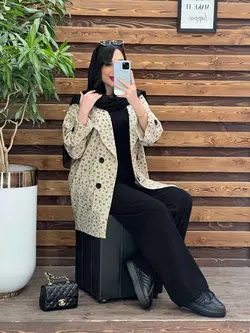 ست مانتو شلوار لنین طرحدار کد 2754 در فروشگاه آنلاین ونوس مد