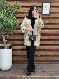 ست مانتو شلوار لنین طرحدار کد 2754 در فروشگاه آنلاین ونوس مد