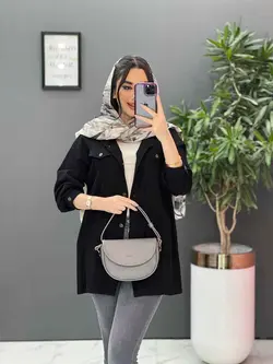 مانتو شومیزی جلودکمه جیب نما کد 2761 در فروشگاه  ونوس مد