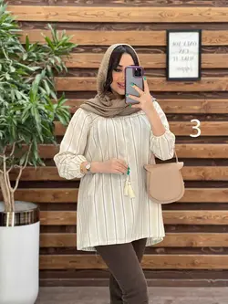 مانتو لنین جلو بسته منگوله دار کد 2766 در مجموعه ونوس مد