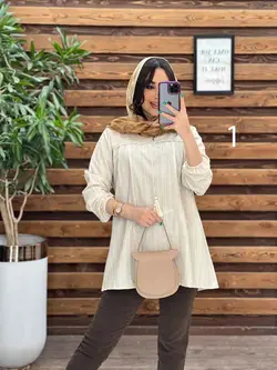 مانتو لنین جلو بسته منگوله دار کد 2766 در مجموعه ونوس مد