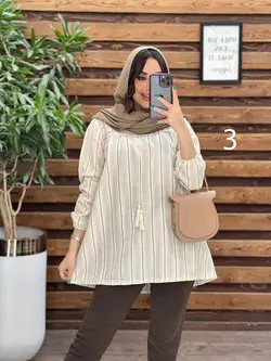 مانتو لنین جلو بسته منگوله دار کد 2766 در مجموعه ونوس مد