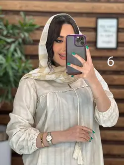 مانتو لنین جلو بسته منگوله دار کد 2766 در مجموعه ونوس مد