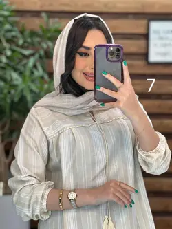 مانتو لنین جلو بسته منگوله دار کد 2766 در مجموعه ونوس مد