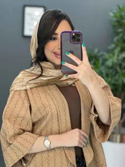 مانتو کوک دوزی آستین پاکتی کد 2781 شیک و خاص در ونوس مد