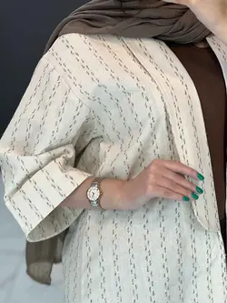 مانتو کوک دوزی آستین پاکتی کد 2781 شیک و خاص در ونوس مد