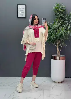 خرید آنلاین ست لنین بغل ریش دار کد 2788 درمجموعه ونوس مد