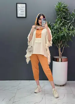 خرید آنلاین ست لنین بغل ریش دار کد 2788 درمجموعه ونوس مد