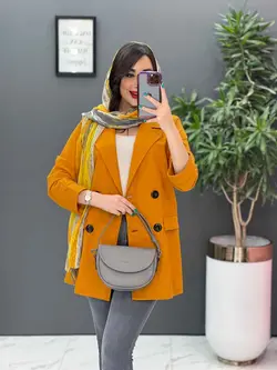 خرید مانتو کتی آستین پاکتی چهار دکمه کد 2787 فروشگاه ونوس مد