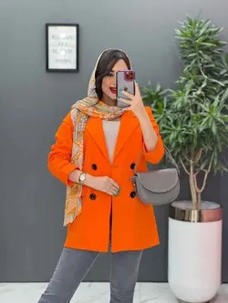 خرید مانتو کتی آستین پاکتی چهار دکمه کد 2787 فروشگاه ونوس مد