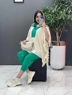 خرید آنلاین ست لنین بغل ریش دار کد 2816 درمجموعه ونوس مد