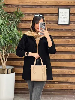 مانتو دو جیب پایین هلال کد 3115 در مجموعه انلاین ونوس مد