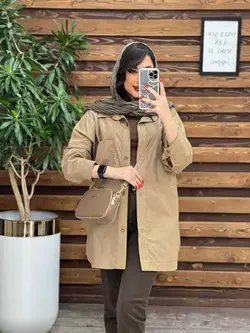 مانتو دو جیب پایین هلال کد 3115 در مجموعه انلاین ونوس مد