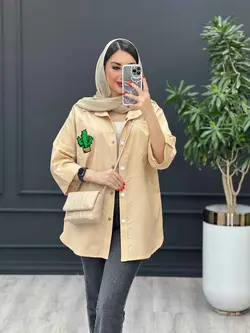 مانتو داکرون جیب کاکتوس کد 3061 خرید انلاین در ونوس مد