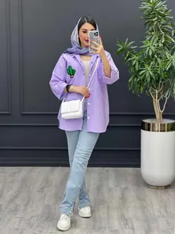 مانتو داکرون جیب کاکتوس کد 3061 خرید انلاین در ونوس مد