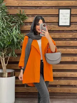 مانتو لینن پانچ زیپ دوزی کد 3165 درمجموعه انلاین ونوس مد