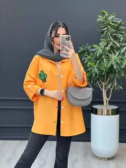 مانتو داکرون جیب کاکتوس کد 3179 در مجموعه انلاین ونوس مد