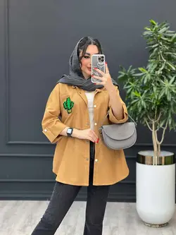 مانتو داکرون جیب کاکتوس کد 3179 در مجموعه انلاین ونوس مد