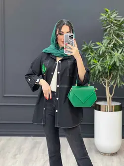 مانتو داکرون جیب کاکتوس کد 3179 در مجموعه انلاین ونوس مد