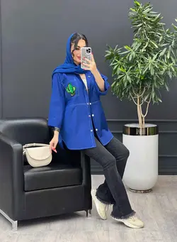 مانتو داکرون جیب کاکتوس کد 3179 در مجموعه انلاین ونوس مد