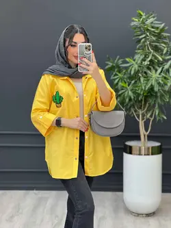 مانتو داکرون جیب کاکتوس کد 3179 در مجموعه انلاین ونوس مد