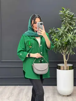 مانتو داکرون جیب کاکتوس کد 3179 در مجموعه انلاین ونوس مد