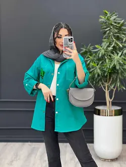 مانتو داکرون جیب کاکتوس کد 3179 در مجموعه انلاین ونوس مد