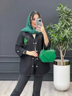 مانتو داکرون جیب کاکتوس کد 3179 در مجموعه انلاین ونوس مد