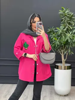 مانتو داکرون جیب کاکتوس کد 3179 در مجموعه انلاین ونوس مد