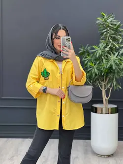 مانتو داکرون جیب کاکتوس کد 3179 در مجموعه انلاین ونوس مد