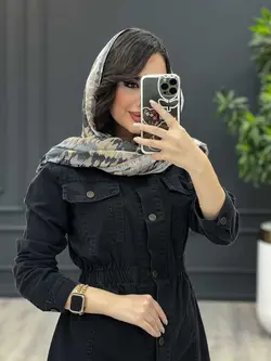 مانتو جین کمرکش کد 3421 | فروشگاه اینترنتی ونوس مد