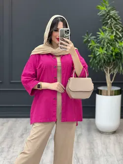 مانتو دو جیب بغل سه دکمه کد 3485 شیک و خاص در مجموعه ونوس مد